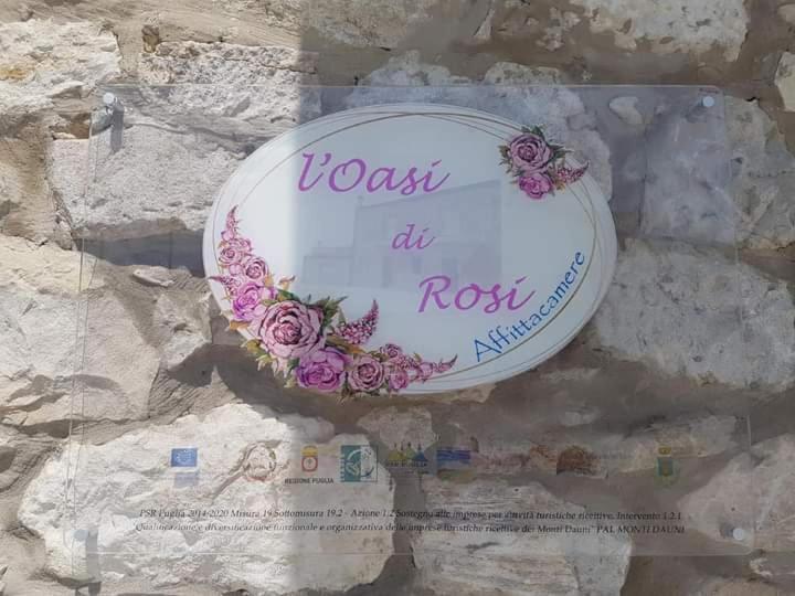 L'Oasi Di Rosi - Affittacamere Casalnuovo Monterotaro Exteriér fotografie